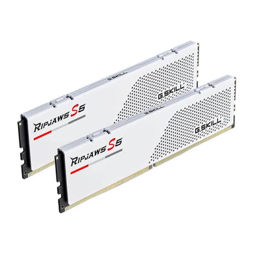 G.Skill Ripjaws S5 32GB (16GBx2) DDR5 5600MHz Desktop Ram (White)